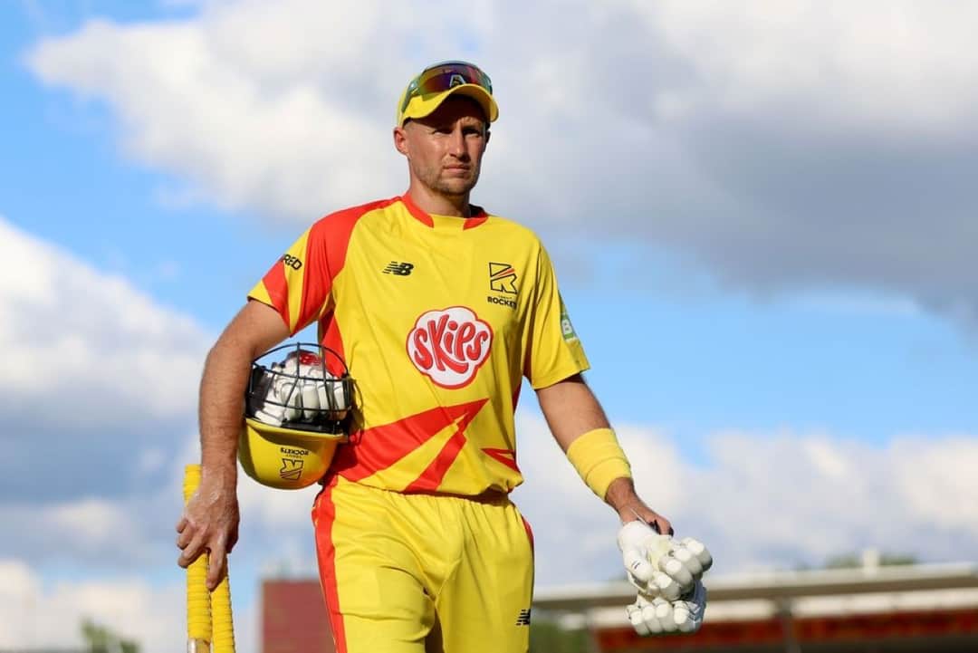 Joe Root for Trent Rockets in Mens Hundred 2025